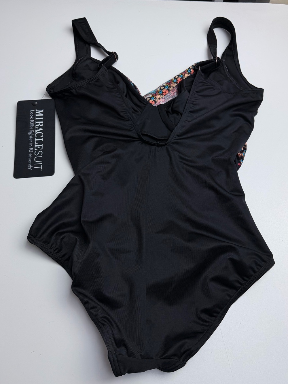 Miraclesuit Nefertiti Sanibel One Piece Underwire Swimsuit size 12 NWT - Picture 6 of 11